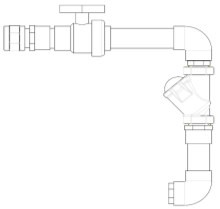 Kit tuyauterie Micro 6 FX en PVC D.2