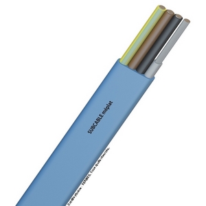 Cable Souple Eau Potable : SUBCABLE MEPLAT  4G6 mm²  Qualité Alimentaire